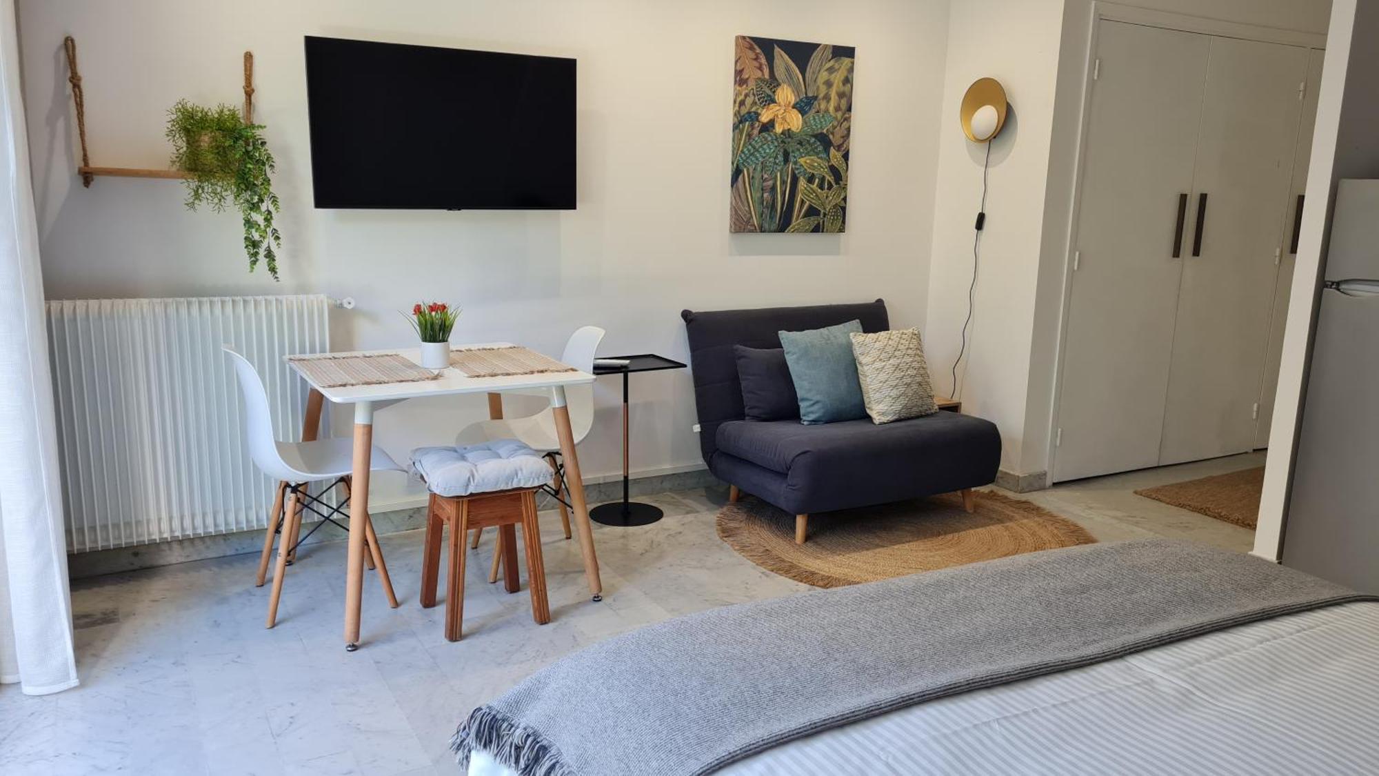 Studio Sun-Beach Avec Parking Et Jardin - 500M Des Plages De Juan Les Pins Antibes Ngoại thất bức ảnh