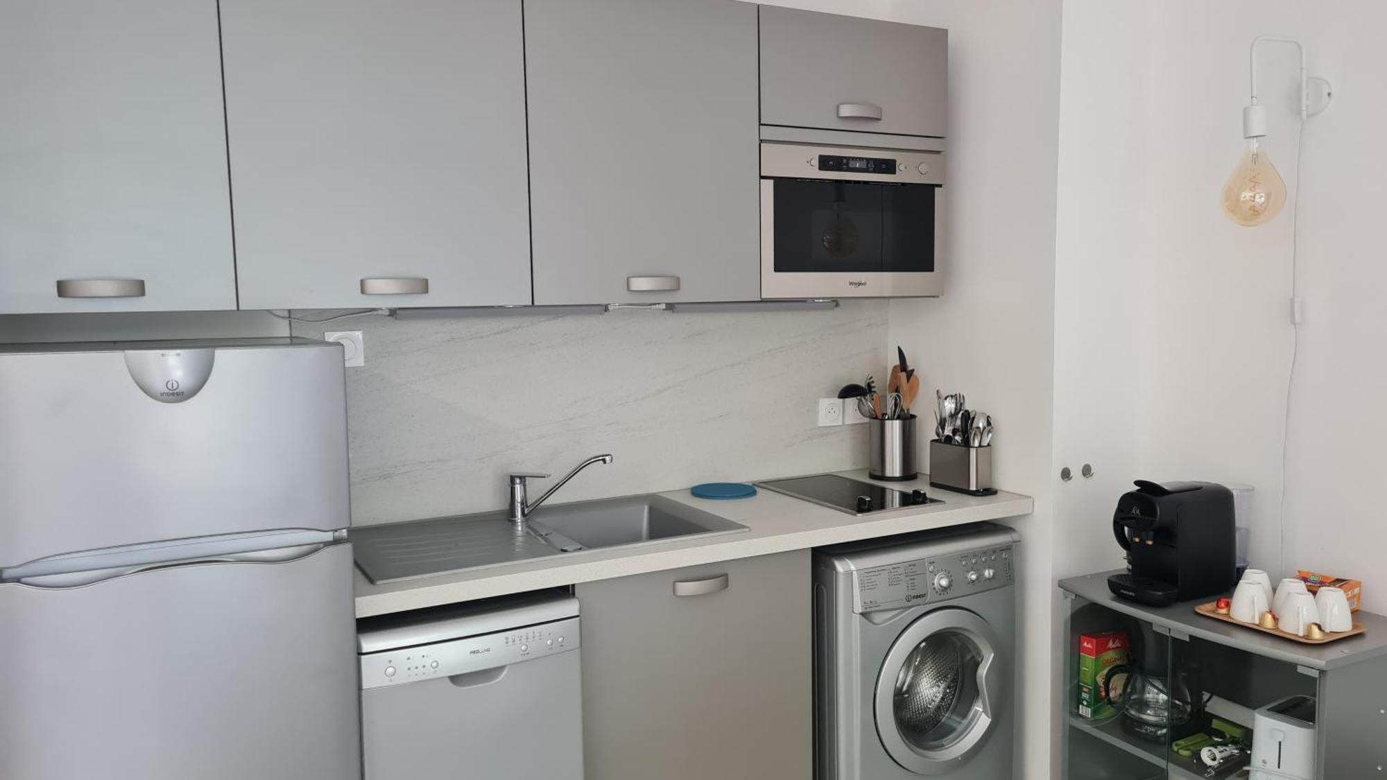 Studio Sun-Beach Avec Parking Et Jardin - 500M Des Plages De Juan Les Pins Antibes Ngoại thất bức ảnh